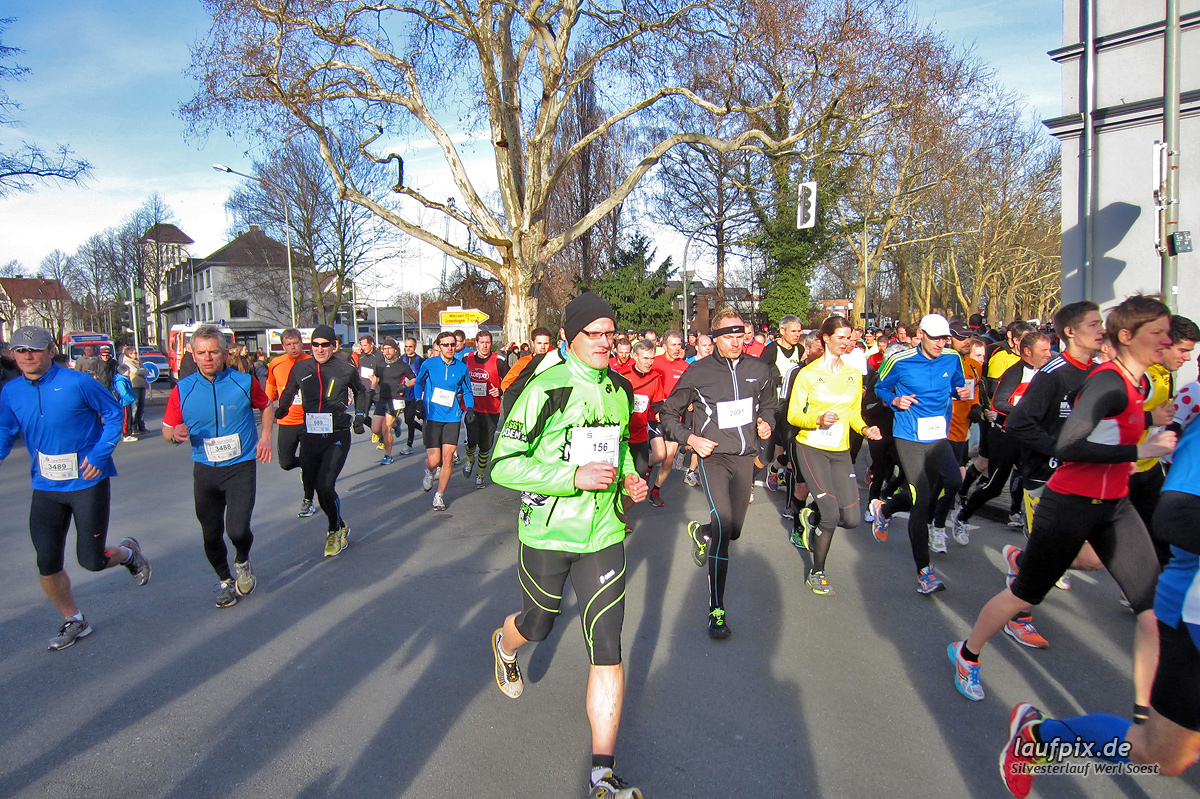 Silvesterlauf Werl Soest - Start 2013 - 71