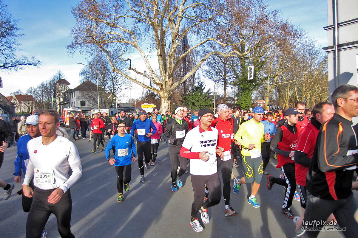 Silvesterlauf Werl Soest - Start 2013 - 156