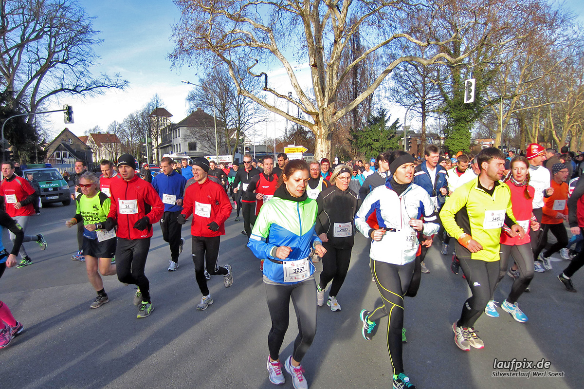 Silvesterlauf Werl Soest - Start 2013 - 340