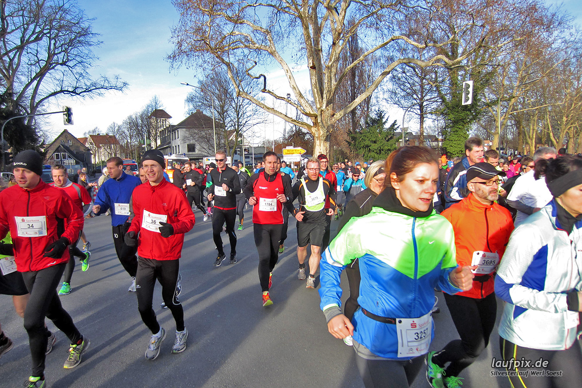 Silvesterlauf Werl Soest - Start 2013 - 341