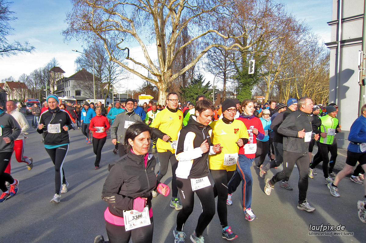Silvesterlauf Werl Soest - Start 2013 - 450
