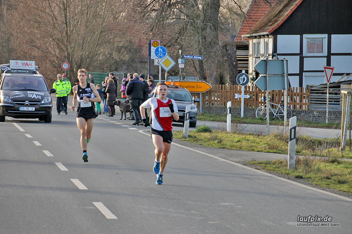 Silvesterlauf Werl Soest - Strecke 2013 - 2