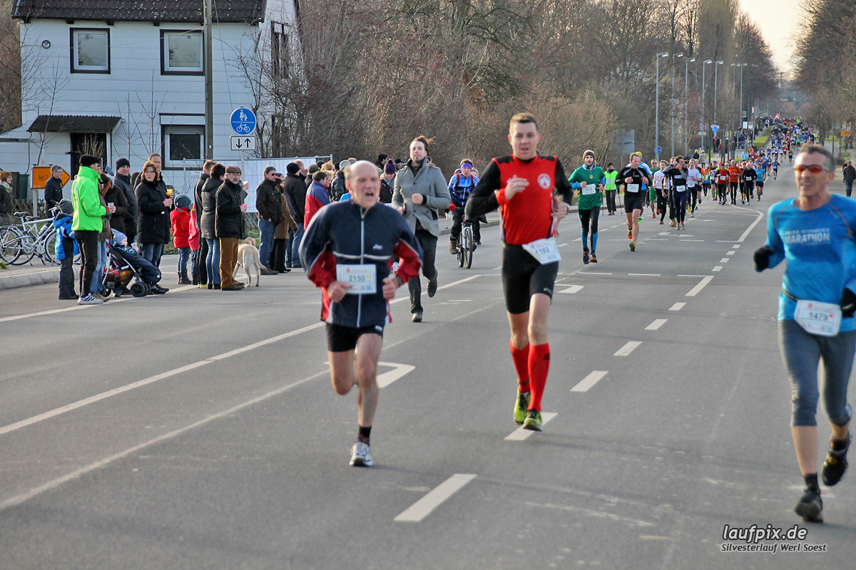 Silvesterlauf Werl Soest - Strecke 2013 - 121