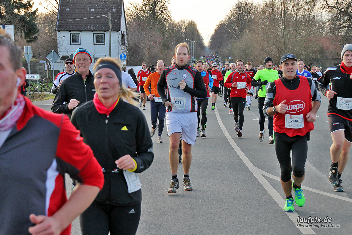 Silvesterlauf Werl Soest - Strecke 2013 - 776