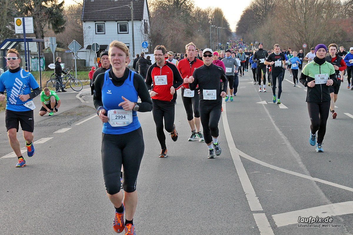 Silvesterlauf Werl Soest - Strecke 2013 - 833