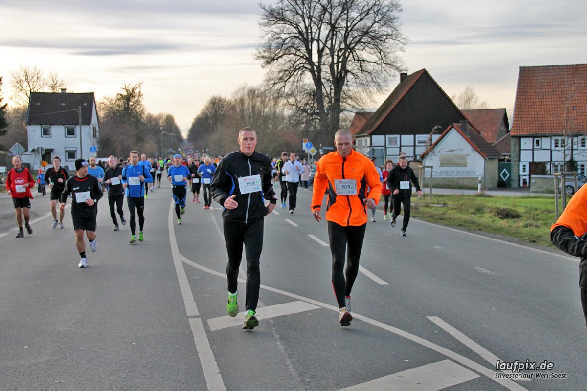 Silvesterlauf Werl Soest - Strecke 2013 - 874