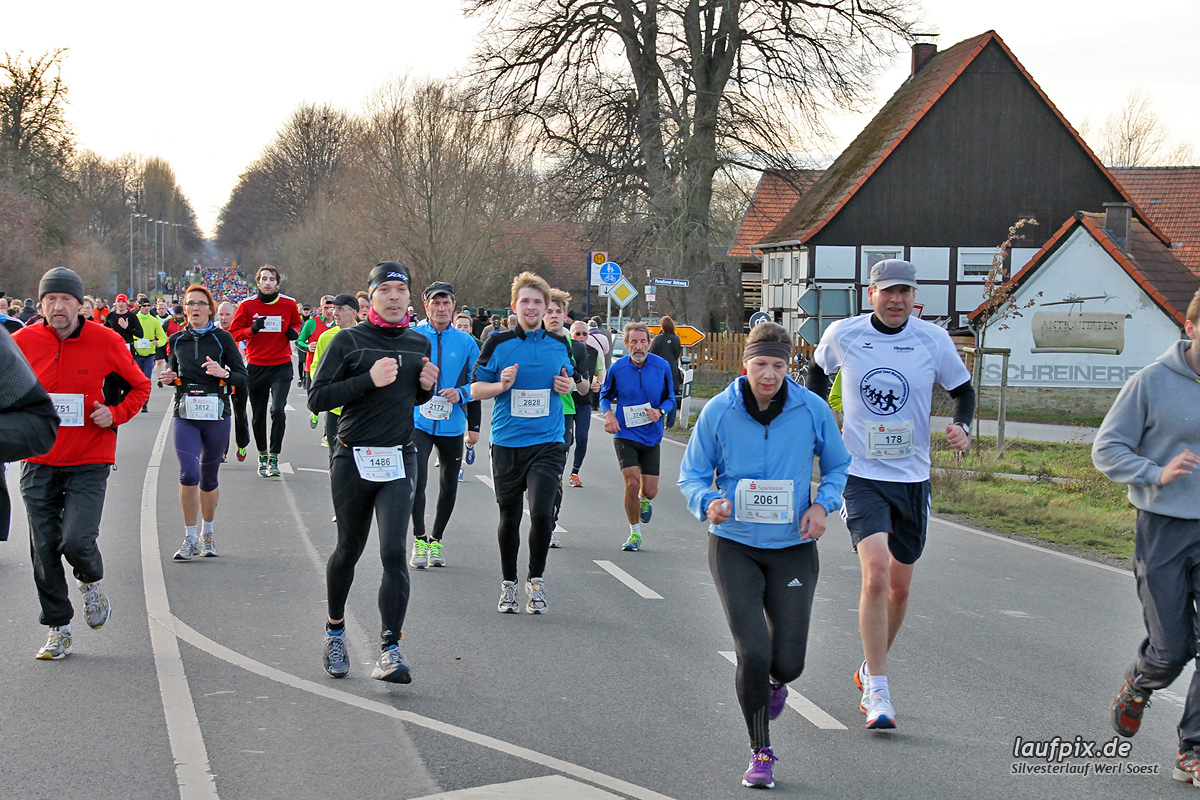 Silvesterlauf Werl Soest - Strecke 2013 - 914