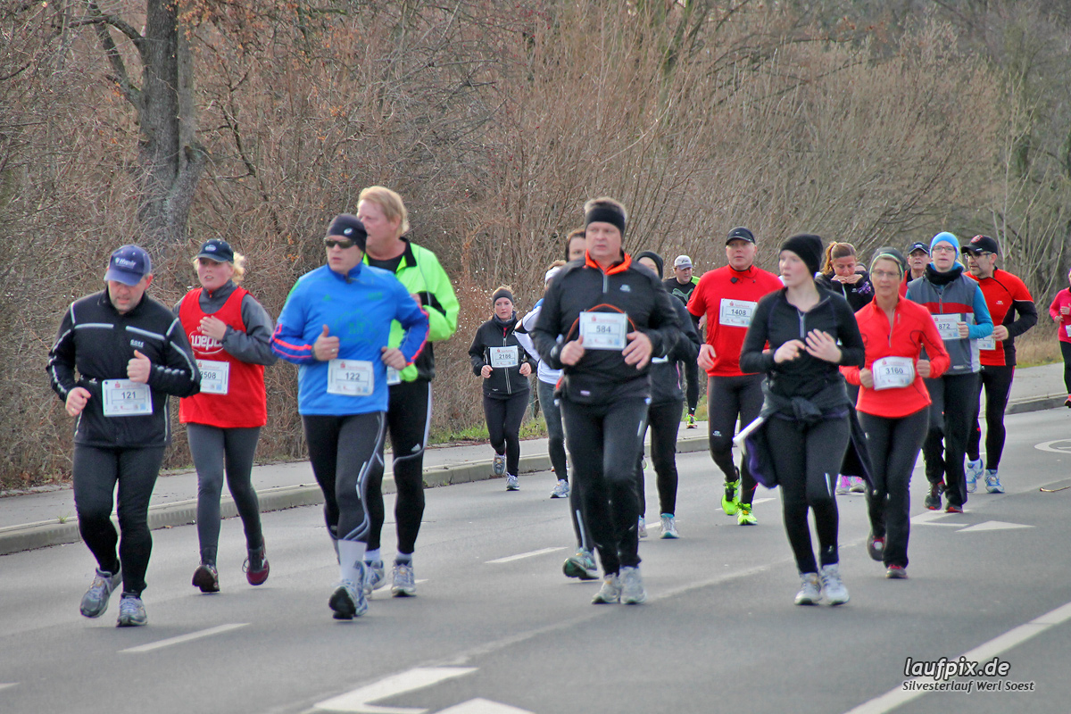 Silvesterlauf Werl Soest - Strecke 2013 - 1210
