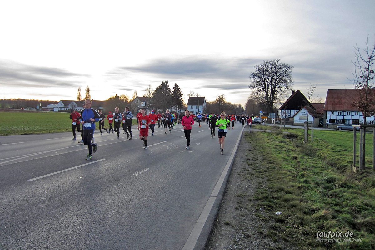 Silvesterlauf Werl Soest - Strecke 2013 - 1370